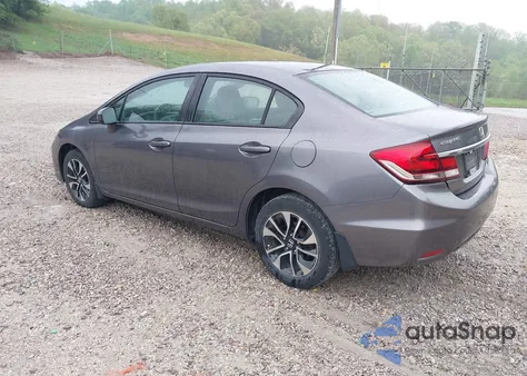 2014 Honda Civic Ex z USA, uszkodzony, nr VIN 19XFB2F80EE019000